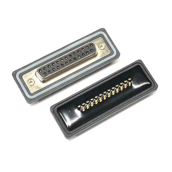 D-SUB 25Pin Female Waterproof Panel Mount Connector