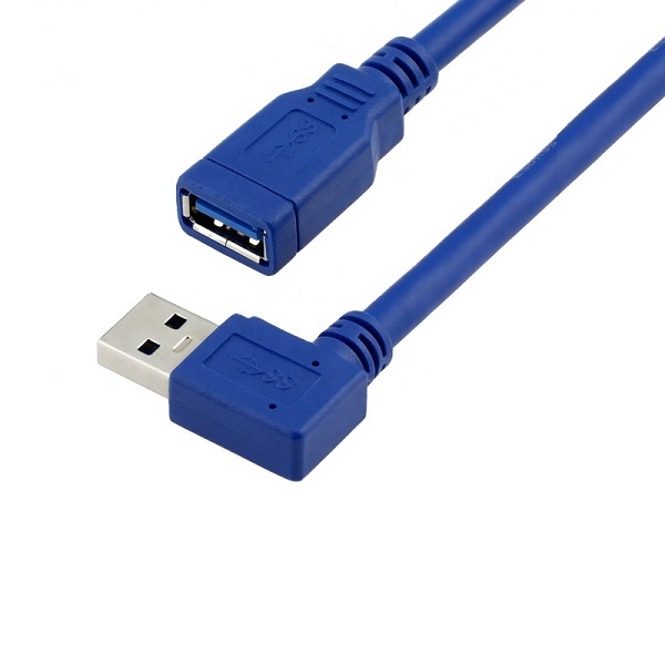 USB 3.0 AM L Type to AF Cable