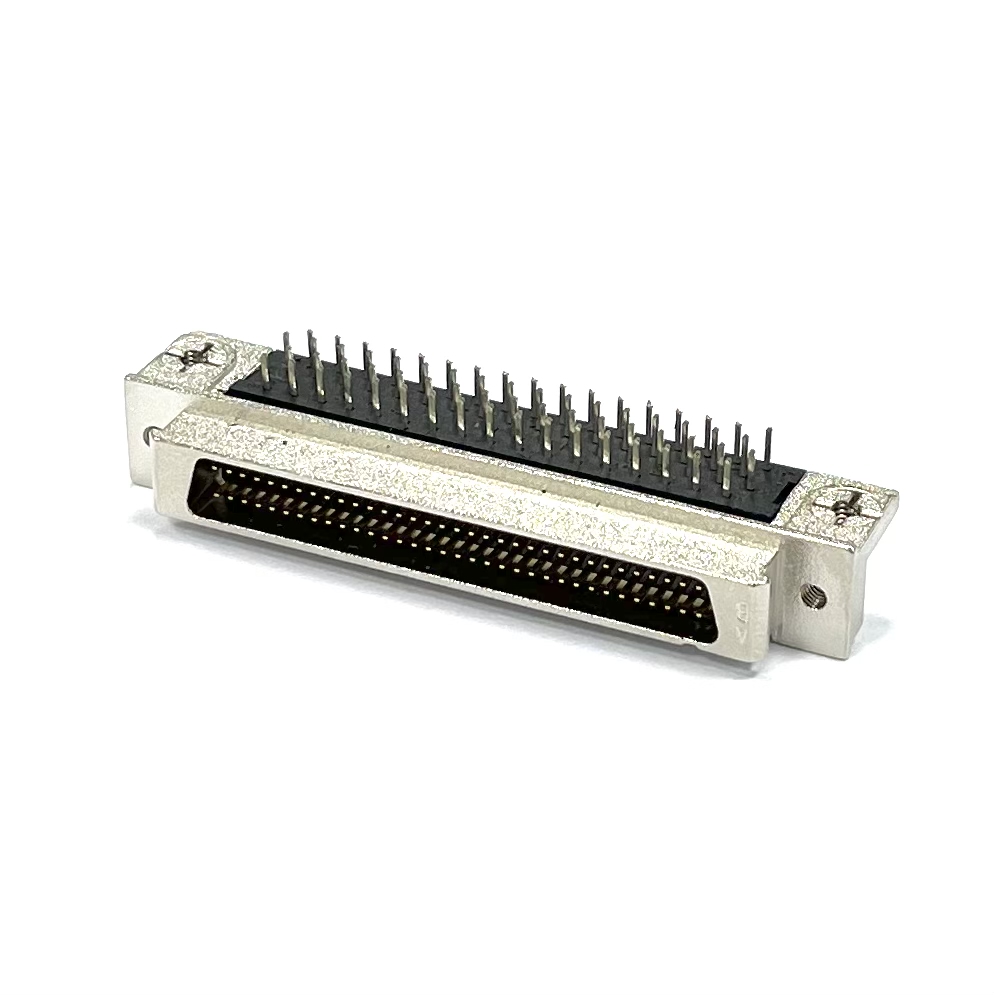 SCSI 68Pin Male Connector Right Angle Type (TE-Substitute)