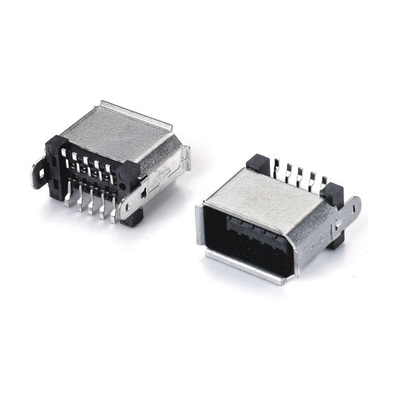 SCR 10Pin Female Connector V/T SMT Type (SM-10P)