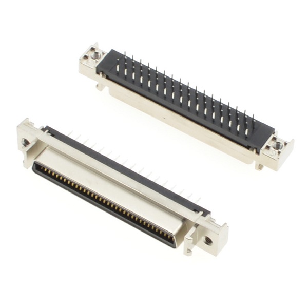 SCSI 68Pin Female Connector Vertical Type