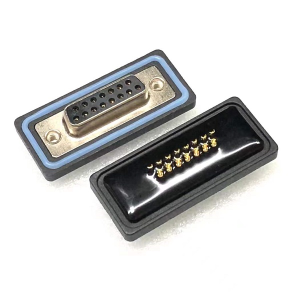 D-SUB 15Pin Female Waterproof Panel Mount Connector