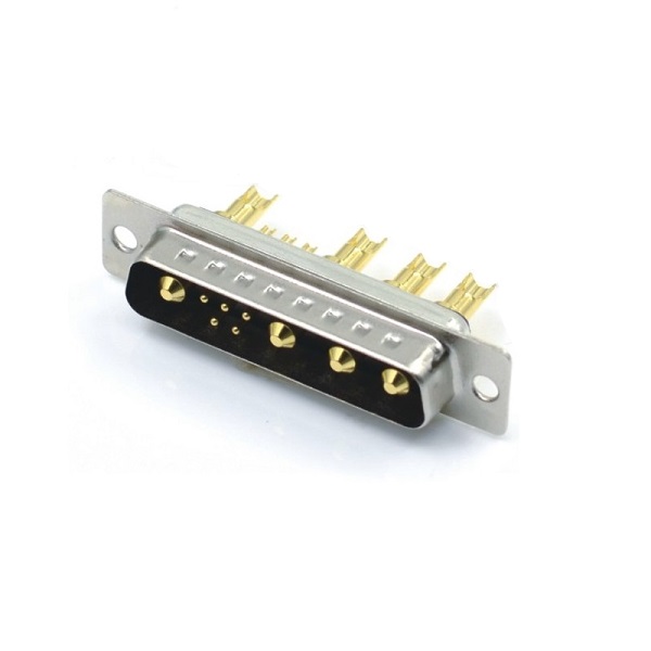 9W4 Male Solder Type Connector