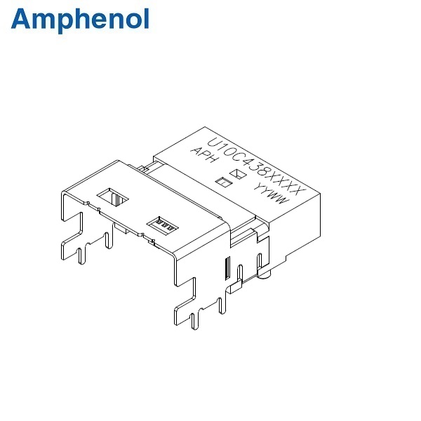 SlimSAS 4X R/A Type Connector