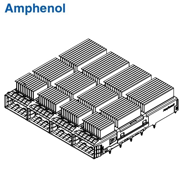 QSFP-DD 1x4 Cage