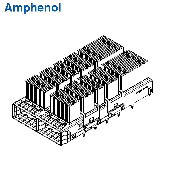 QSFP-DD 1x2 Cage