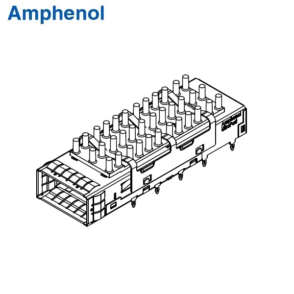 QSFP28 1x1 Cage