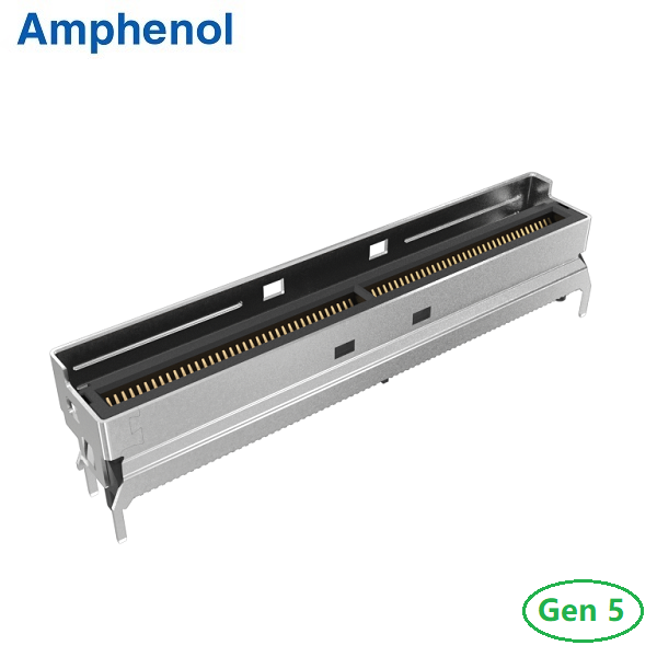 MCIO 148Pin V/T Type Connector PCIe Gen5