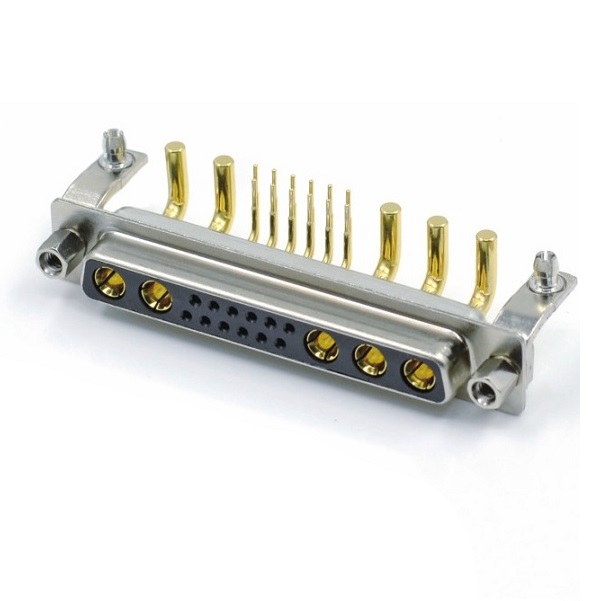 17W5 Female R/A Type Connector For PCB