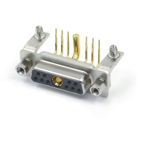 11W1 Female R/A Type Connector For PCB