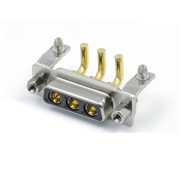 3W3 Female R/A Type Connector For PCB