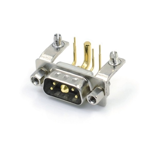 5W1 Male R/A Type Connector For PCB