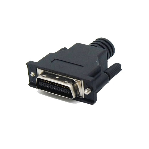 SCSI 26Pin Male Connector With ABS Hood(Screw Type)