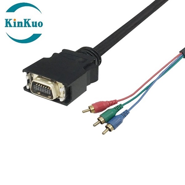 SCSI MDR 14Pin Male to 3xRCA Cable