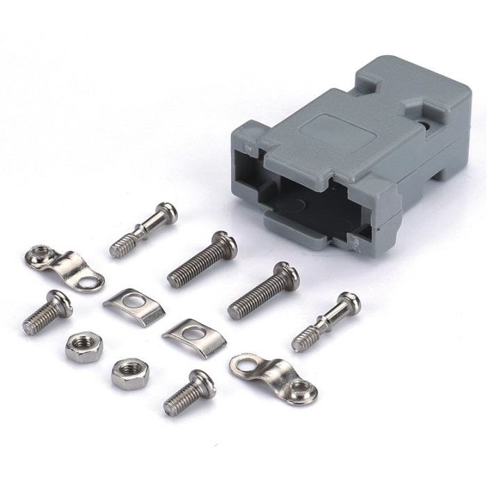 D-SUB 9Pin(HDB 15Pin)ABS Hood (Short Screw)