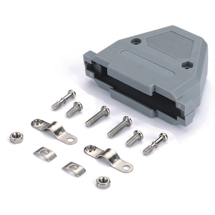 D-SUB 37Pin(HDB 62Pin)ABS Hood (Short Screw)