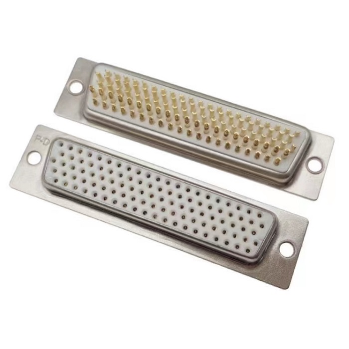 H.D-SUB 104Pin Female Solder Type Connector(Machined Pin)
