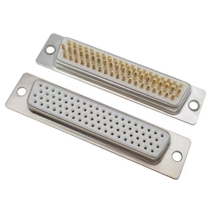H.D-SUB 78Pin Female Solder Type Connector(Machined Pin)