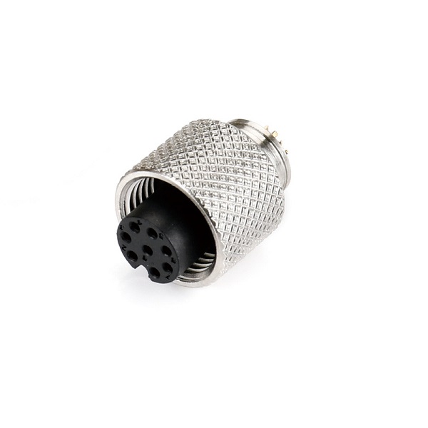 M8 8Pin Female Solder Type Connector for Cable (A Type)