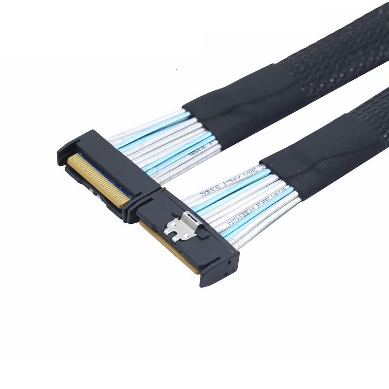 MCIO 8i 74P Cable PCIe Gen 5.0