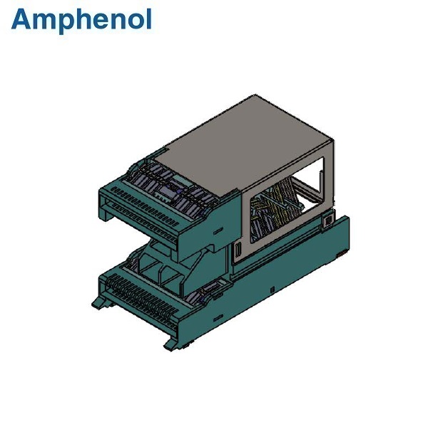 QSFP-DD 112G 2x1 Stacked SMT Connector