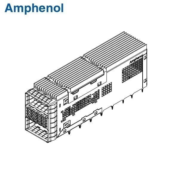 QSFP-DD 112G 2x1 Stacked Cage