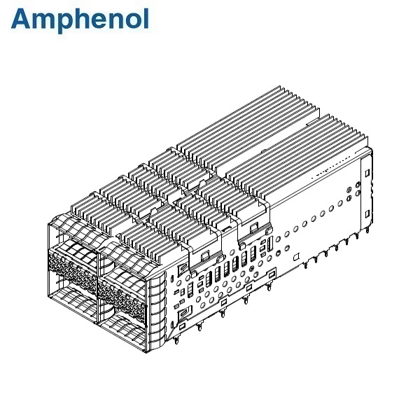 QSFP-DD 2x2 COMBO Connector
