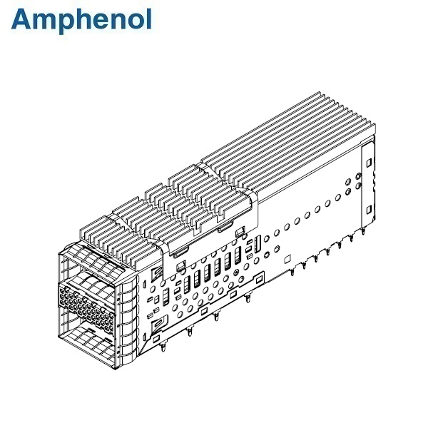 QSFP-DD 2x1 COMBO Connector