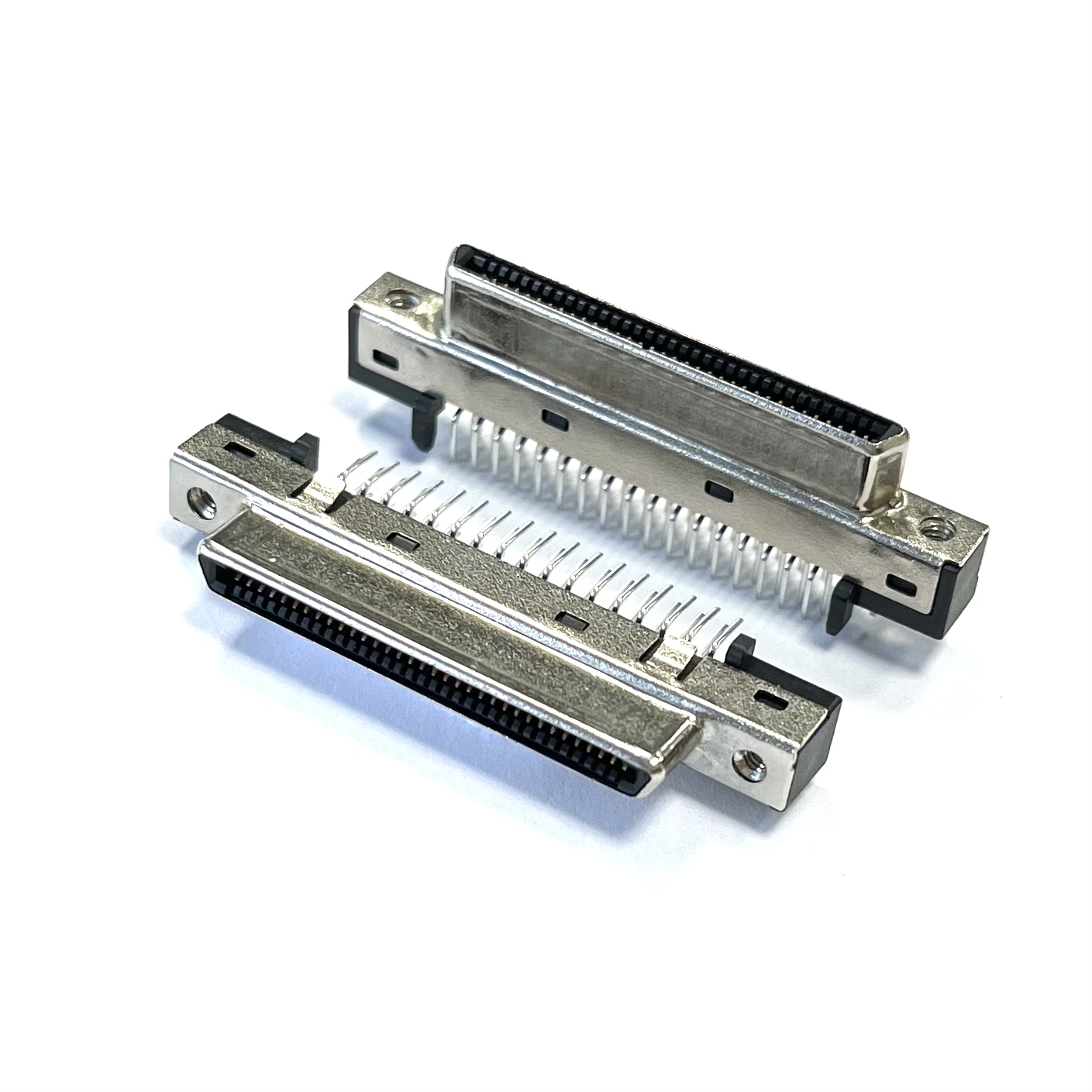 VHDCI 68Pin Female V/T Type Connector Pitch=0.8mm