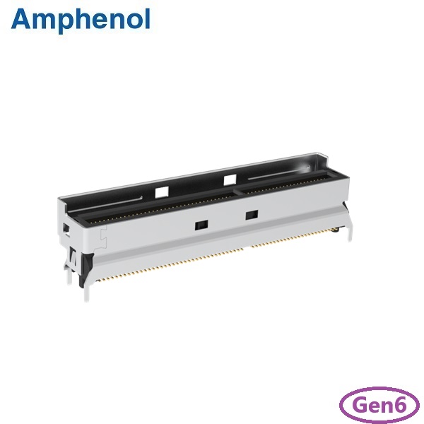 MCIO 124Pin Connector Vertical Type PCIe Gen6